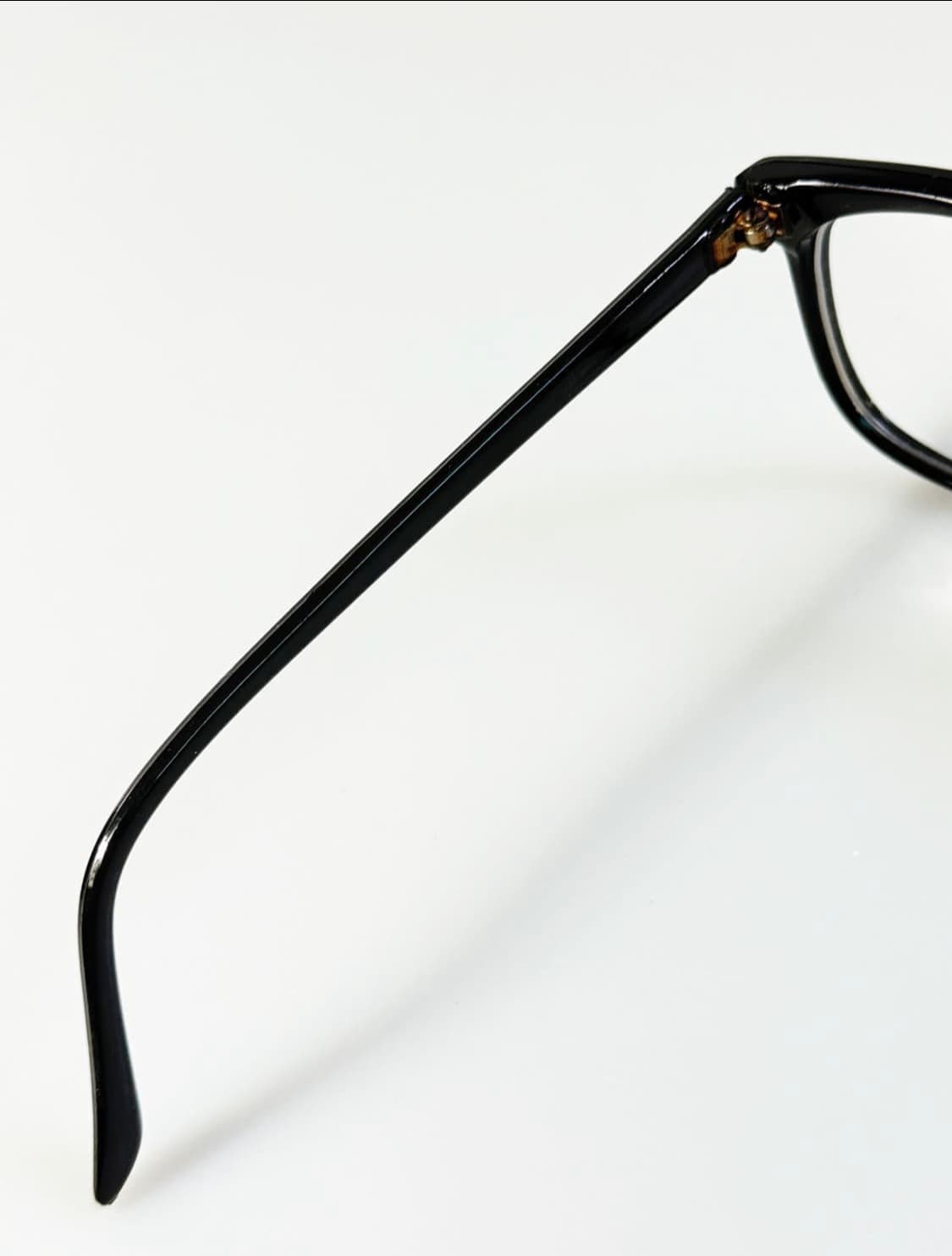 90s 클래식 블랙 뿔테 스퀘어 빈티지 안경 상품이미지7