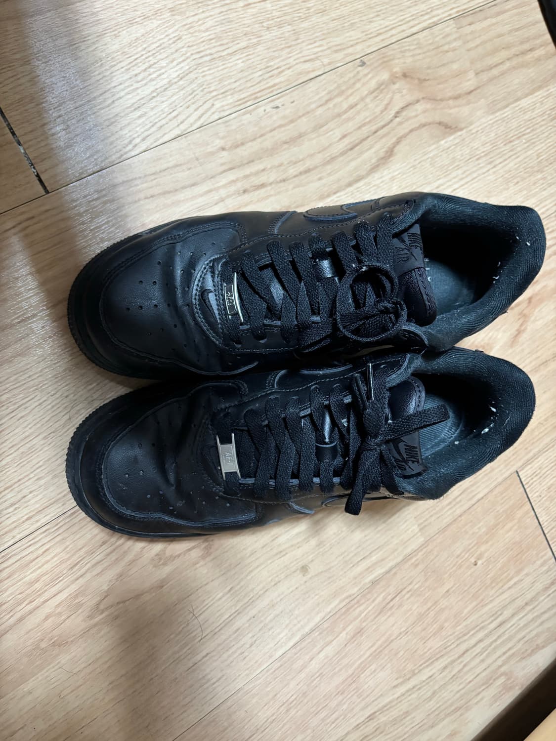 슈프림 에어포스 블랙 270 상품이미지4