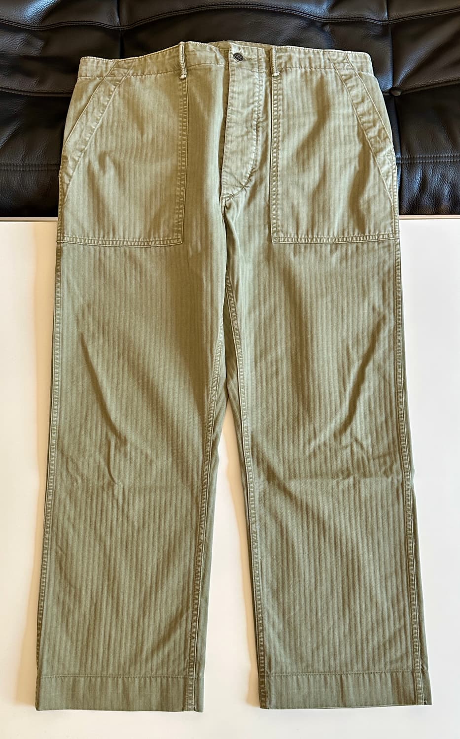 RRL 더블알엘 헤링본 퍼티그 팬츠 34사이즈 신품급 상품이미지2