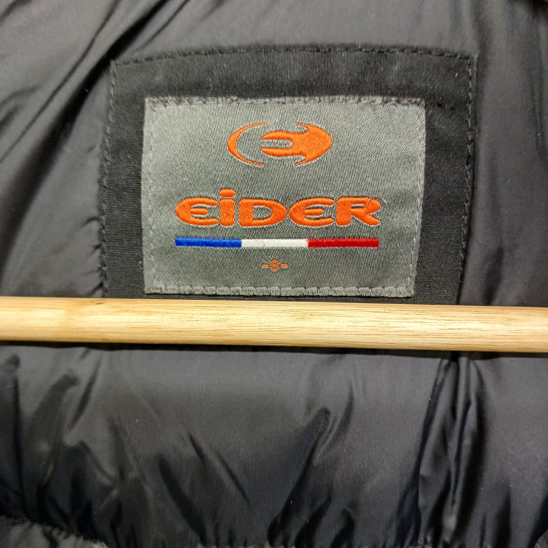 아이더 구스다운 패딩 블랙 S 상품이미지3