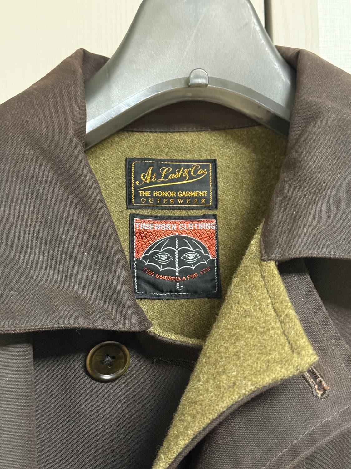 타임원클로딩 엣라코 브라운 왁스코트 40 상품이미지2