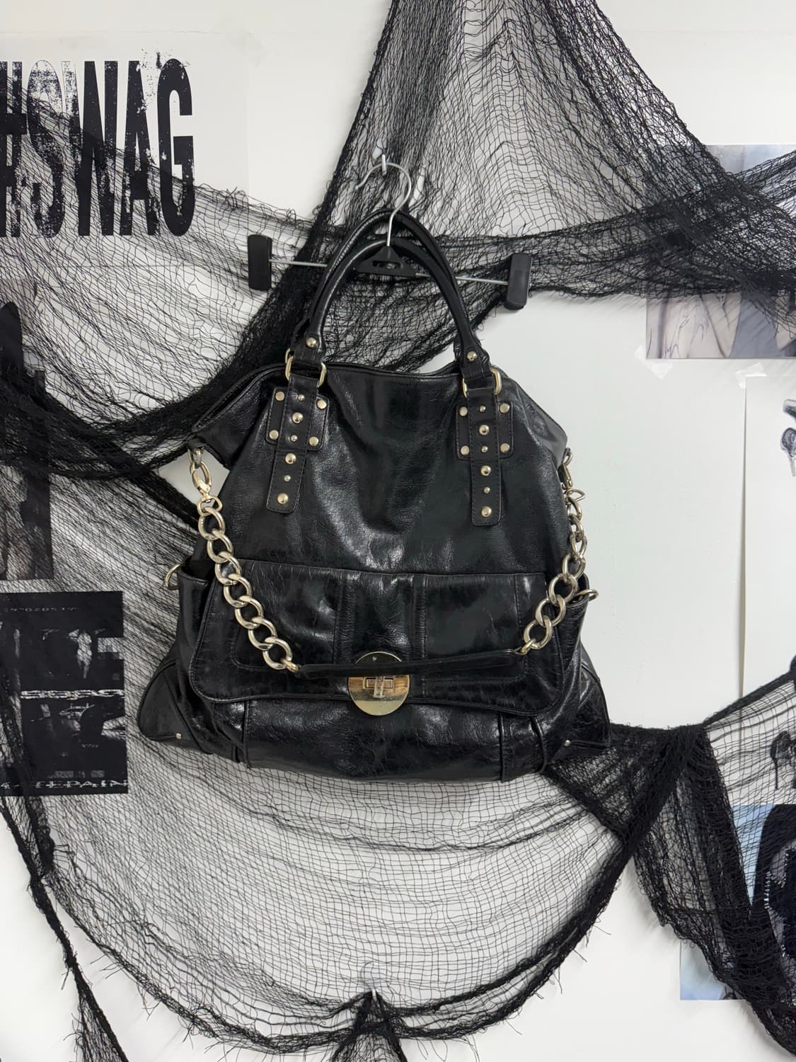 00s gyaru mood detail bag 상품이미지2