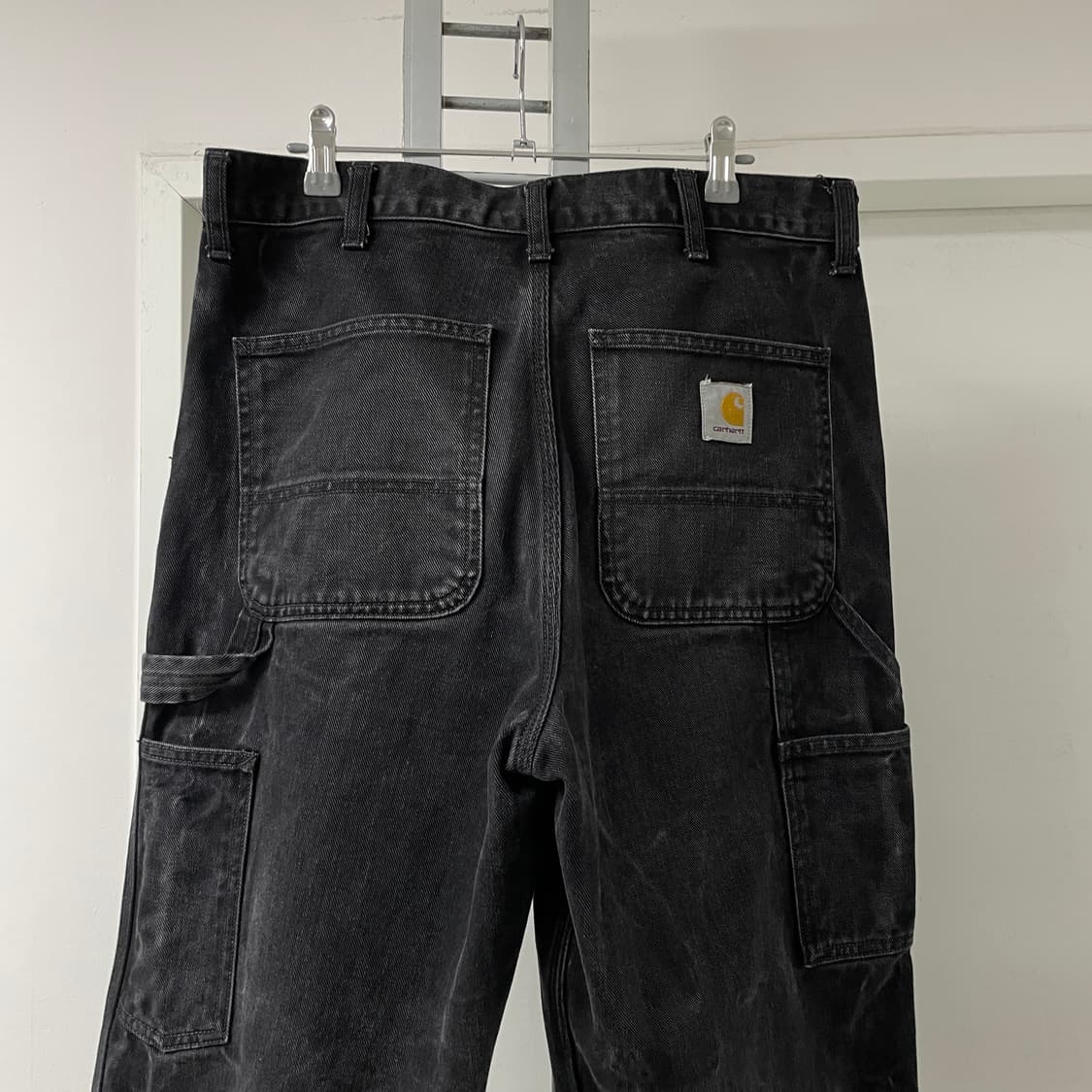 칼하트 흑청 더블니 팬츠 31X32 상품이미지2