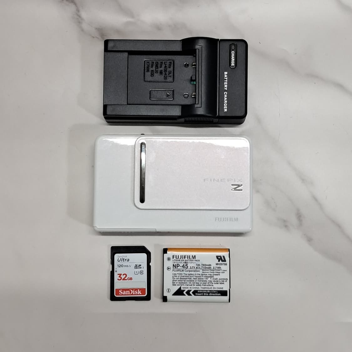 필름감성! 후지 파인픽스 z300 화이트 /빈티지 카메라 상품이미지8