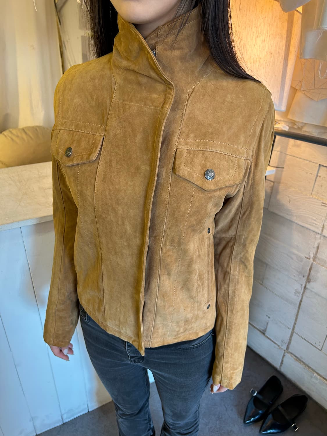 Calvin Klein jeans 90‘s 스웨이드자켓 상품이미지2