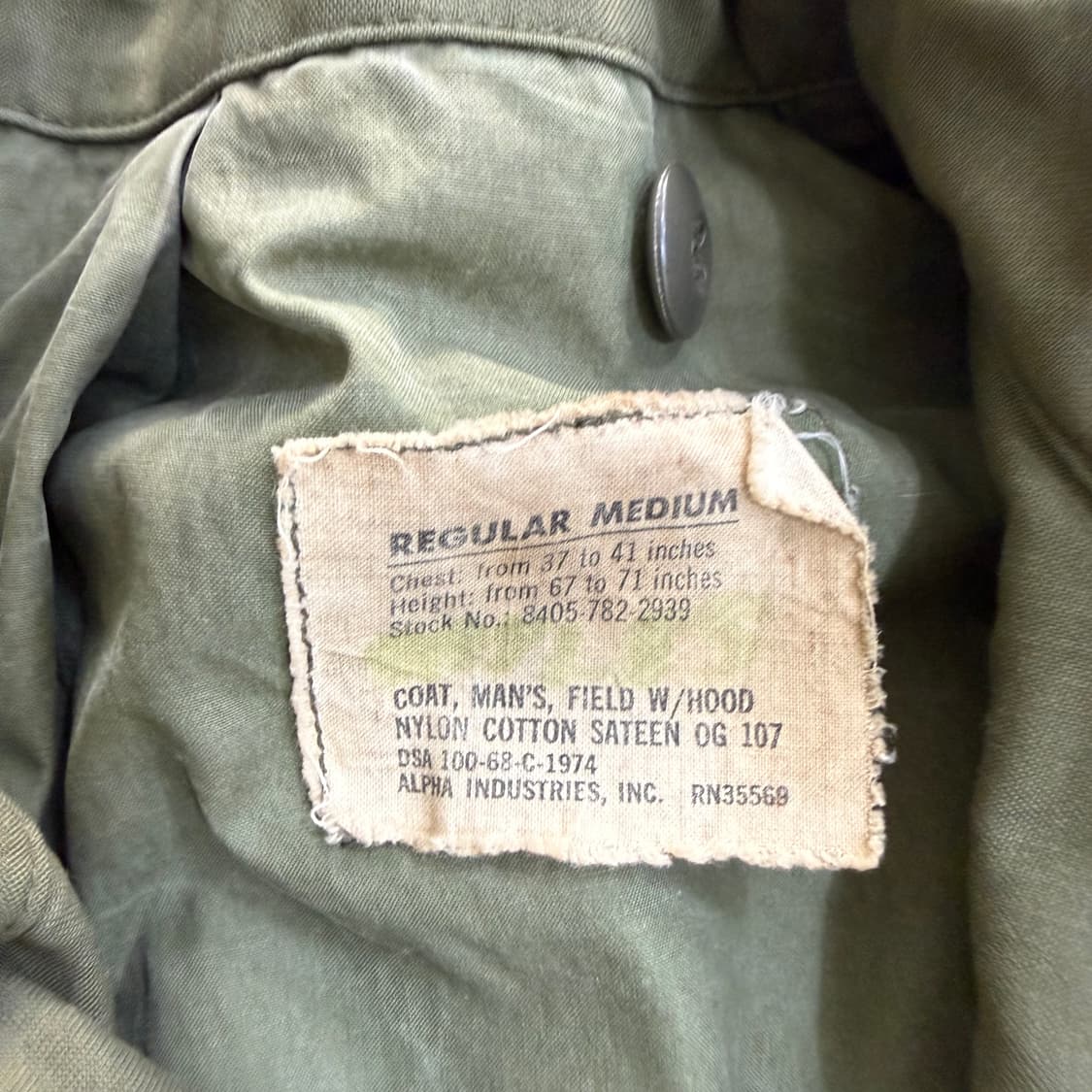 M 70's US Army M-65 자켓 0326T 상품이미지5