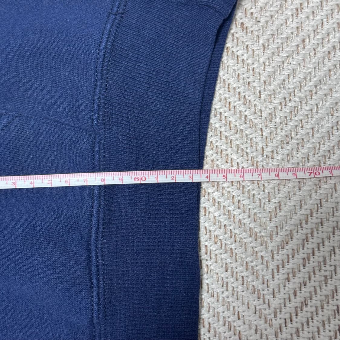 (L) 90s made in usa soffe 밀리터리 네이비 후드 상품이미지6