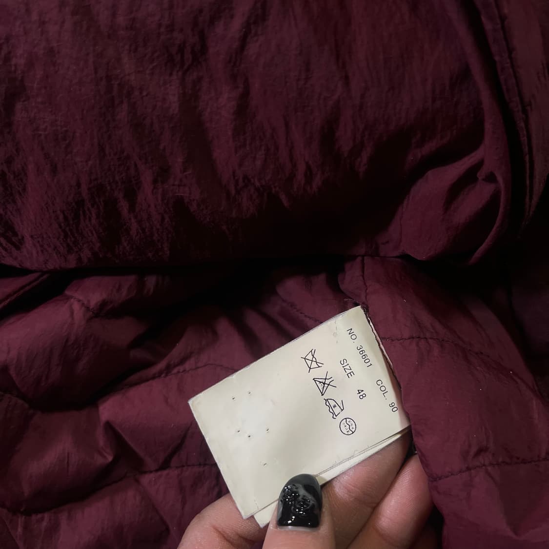 MIDA FIRENZE 피렌체 누빔 폴리 롱자켓 상품이미지5