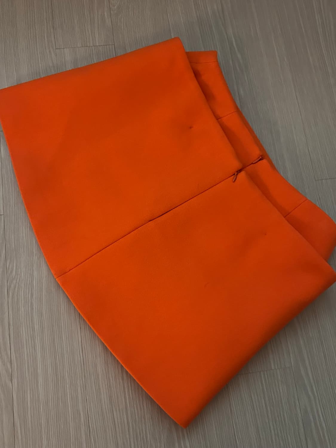 에옹쓰 Layerd mini skirt -orange 스커트 상품이미지4