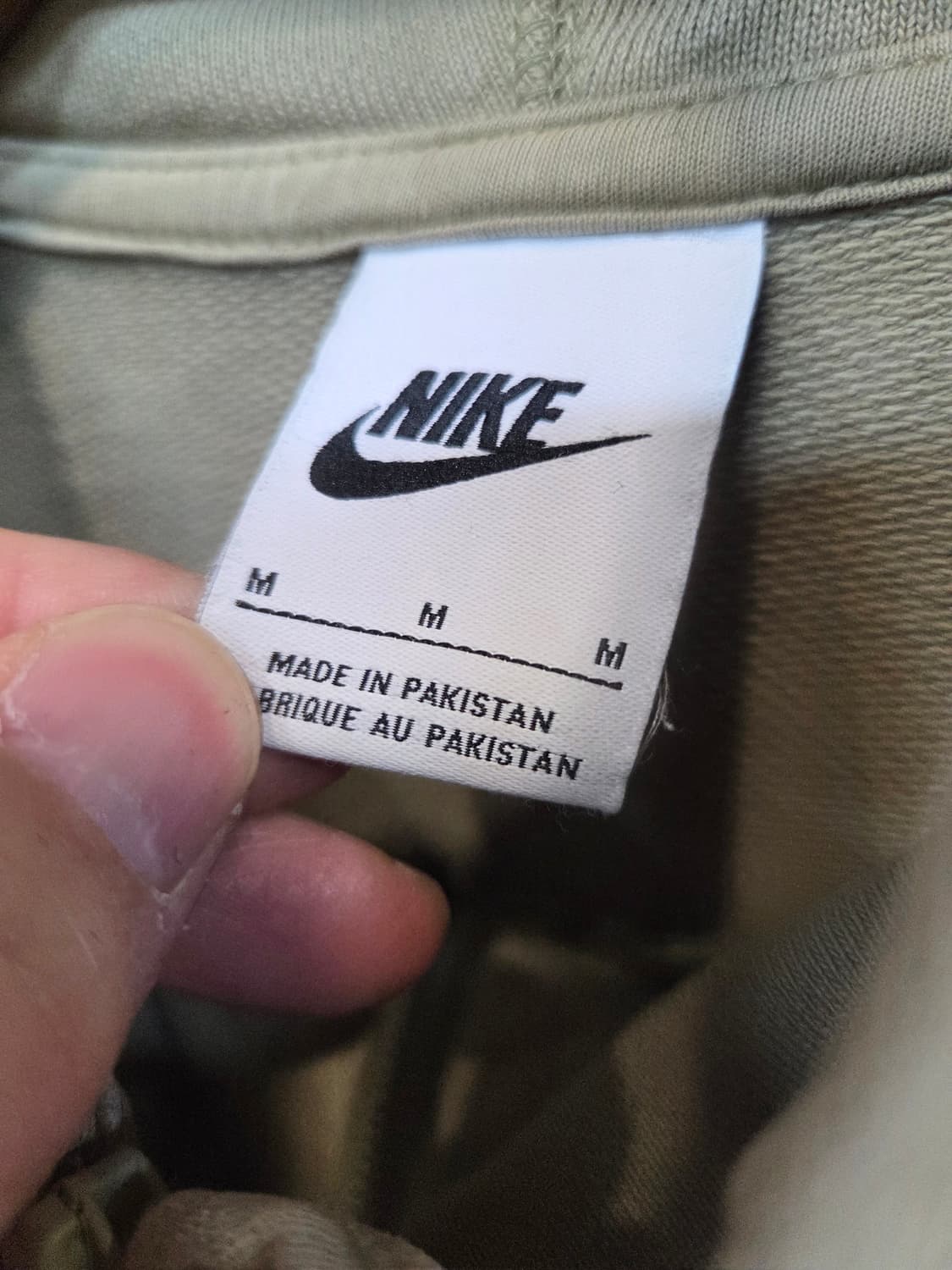 나이키 빅스우시 하프집업 사이드포켓 후드티 M 상품이미지3