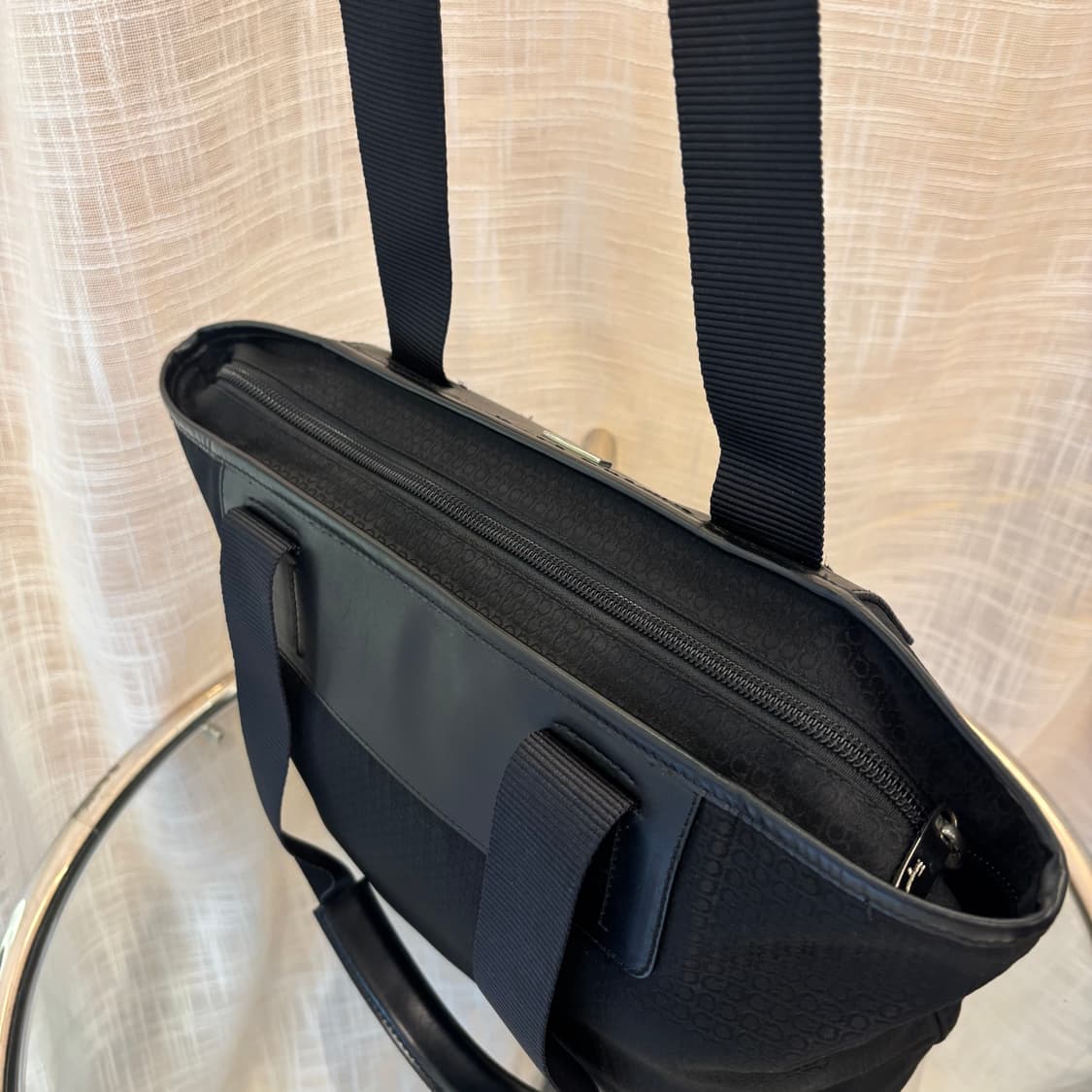 정품 페라가모 패브릭 토트백     상품이미지7