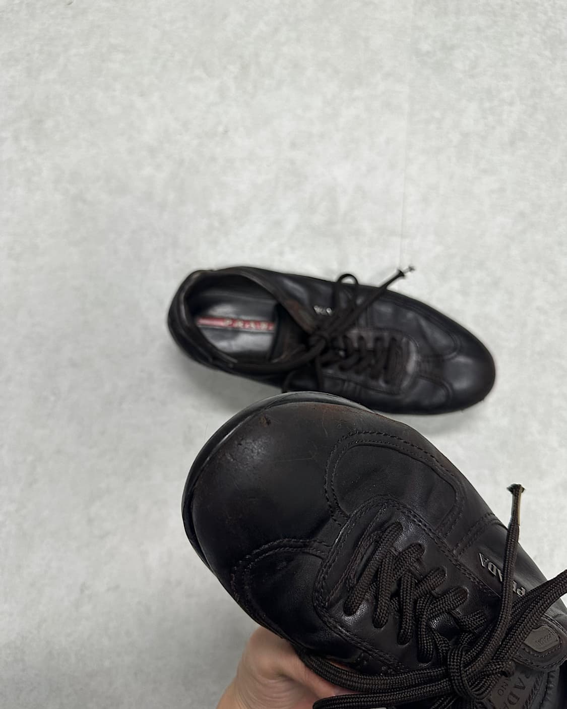 Prada brown learher 상품이미지7