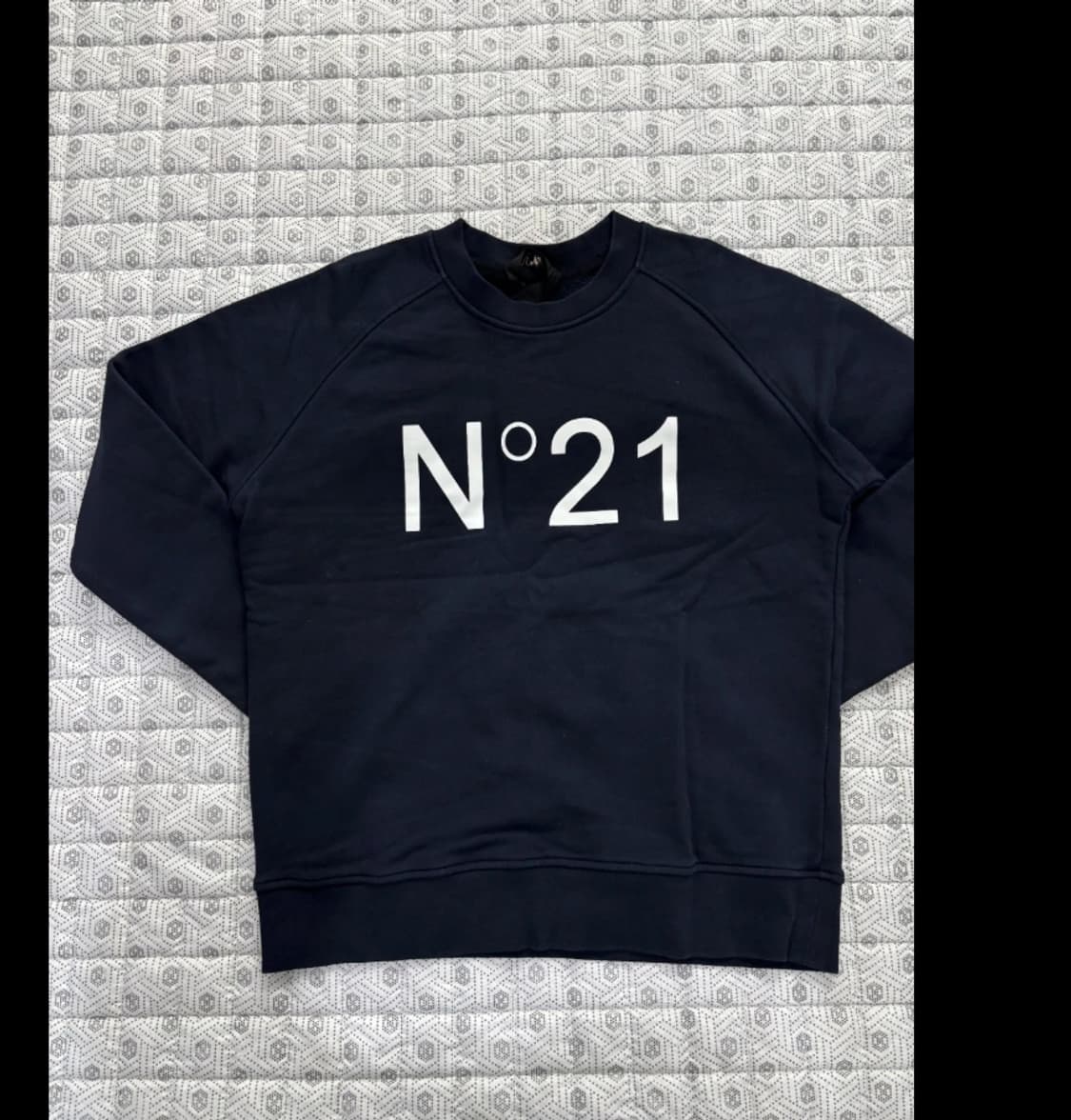 넘버21 N°21 네이비 맨투맨 상품이미지2