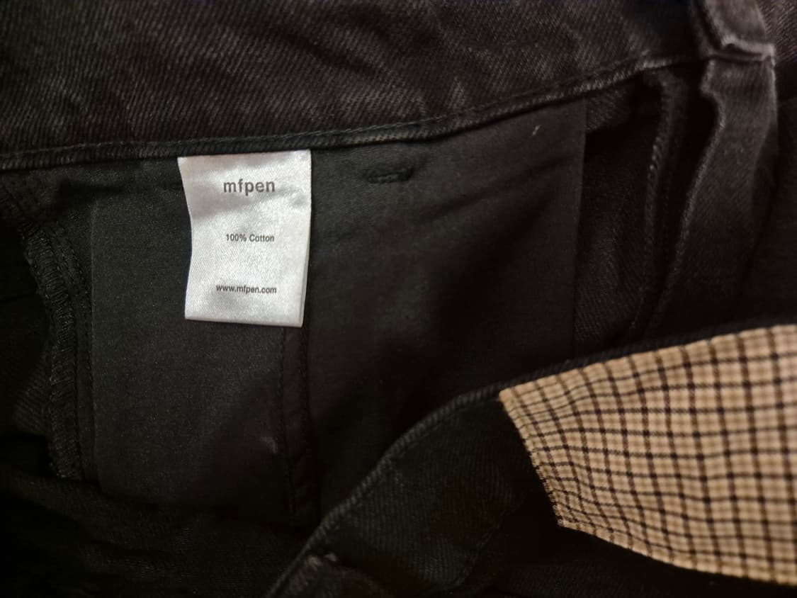 MFPEN 블랙 데님 팬츠 상품이미지8