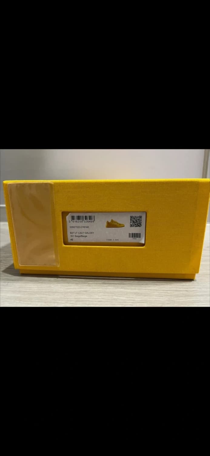 디올 B27 로우탑 스니커즈 옐로우 새상품 상품이미지2