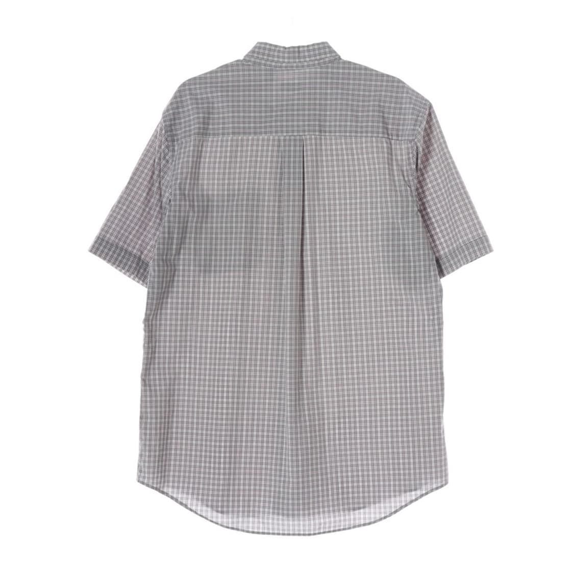 ARROW 오버핏 그레이 체크 반팔셔츠 XL 상품이미지2
