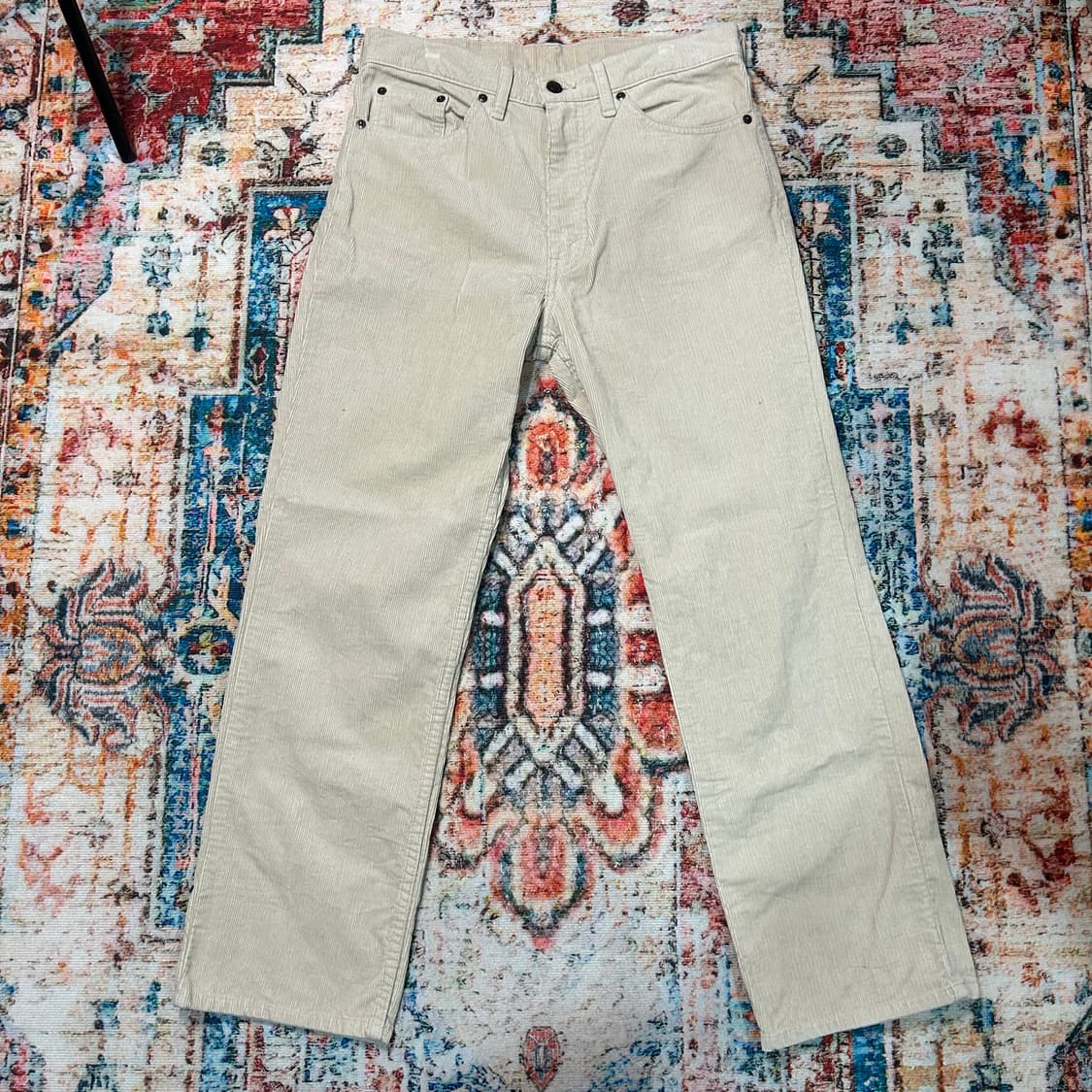 [31] 90s 리바이스 made in japan 코듀로이 팬츠  베이지 상품이미지1