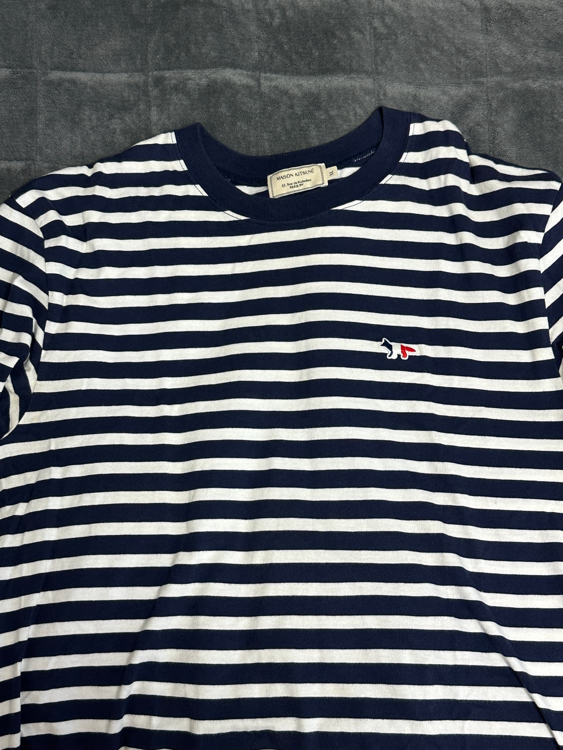 메종키츠네 스트라이프 롱슬리브 (XL) 상품이미지2