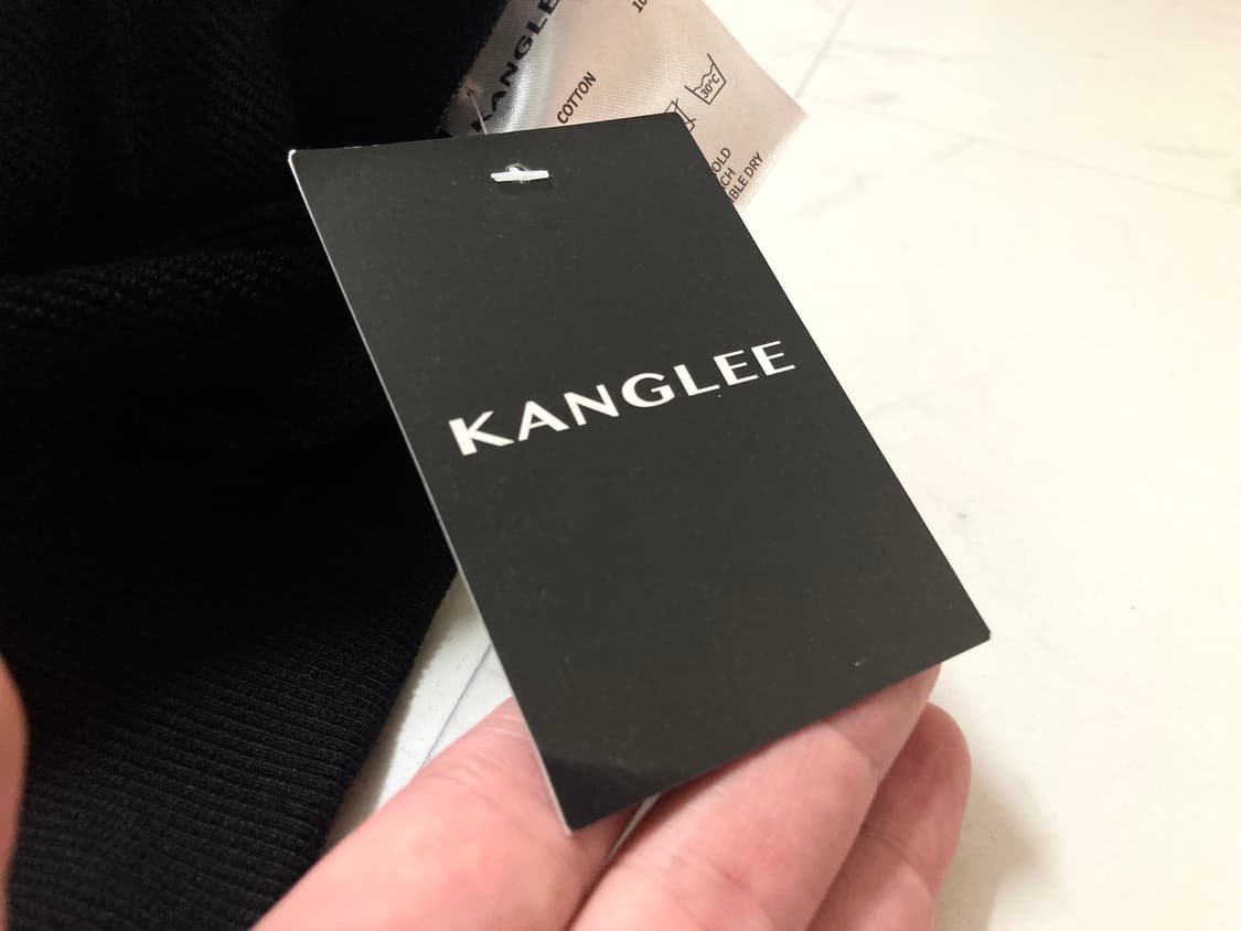 (새상품)강리 Kang Lee 반집업 스웻 셔츠 105-110 상품이미지9