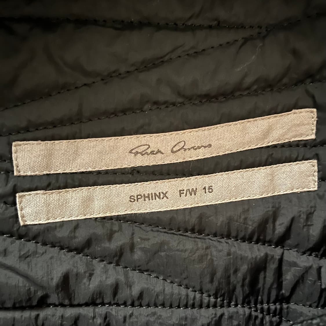 Rick Owens SPHINX F/W 15 bomber jacket 상품이미지4