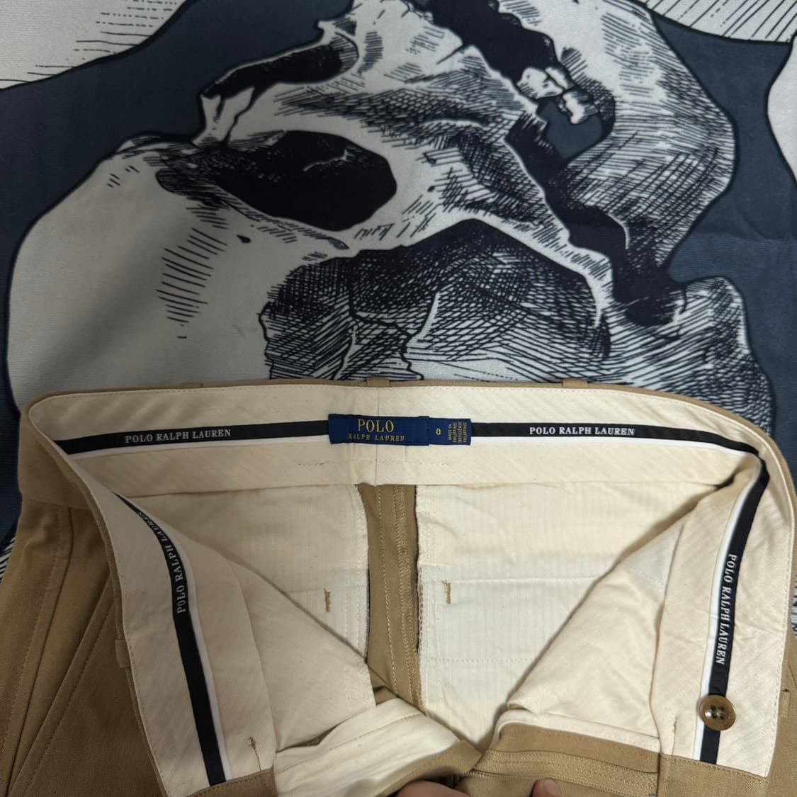 폴로랄프로렌 엘라스틴 팬츠 여성 0사이즈 (xs) 상품이미지3