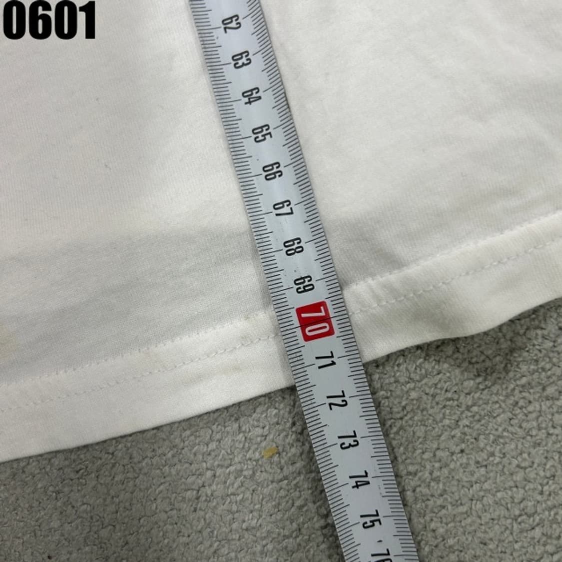 Lee 화이트 반팔티  상품이미지5