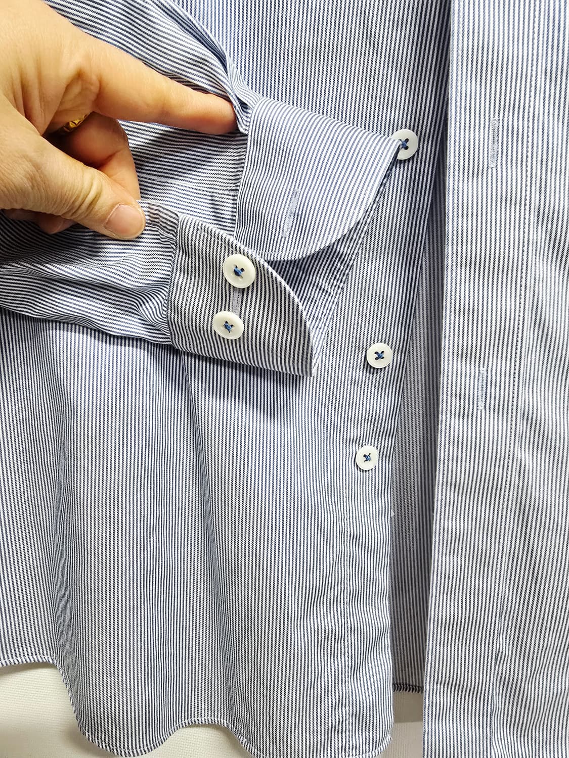 부로이어 BREUER 스트라이프 긴팔 셔츠 남방 상품이미지4