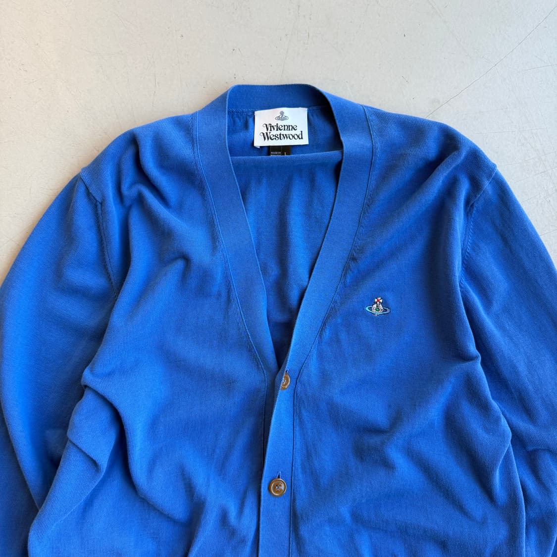 비비안 웨스트우드 코튼 가디건 상품이미지4