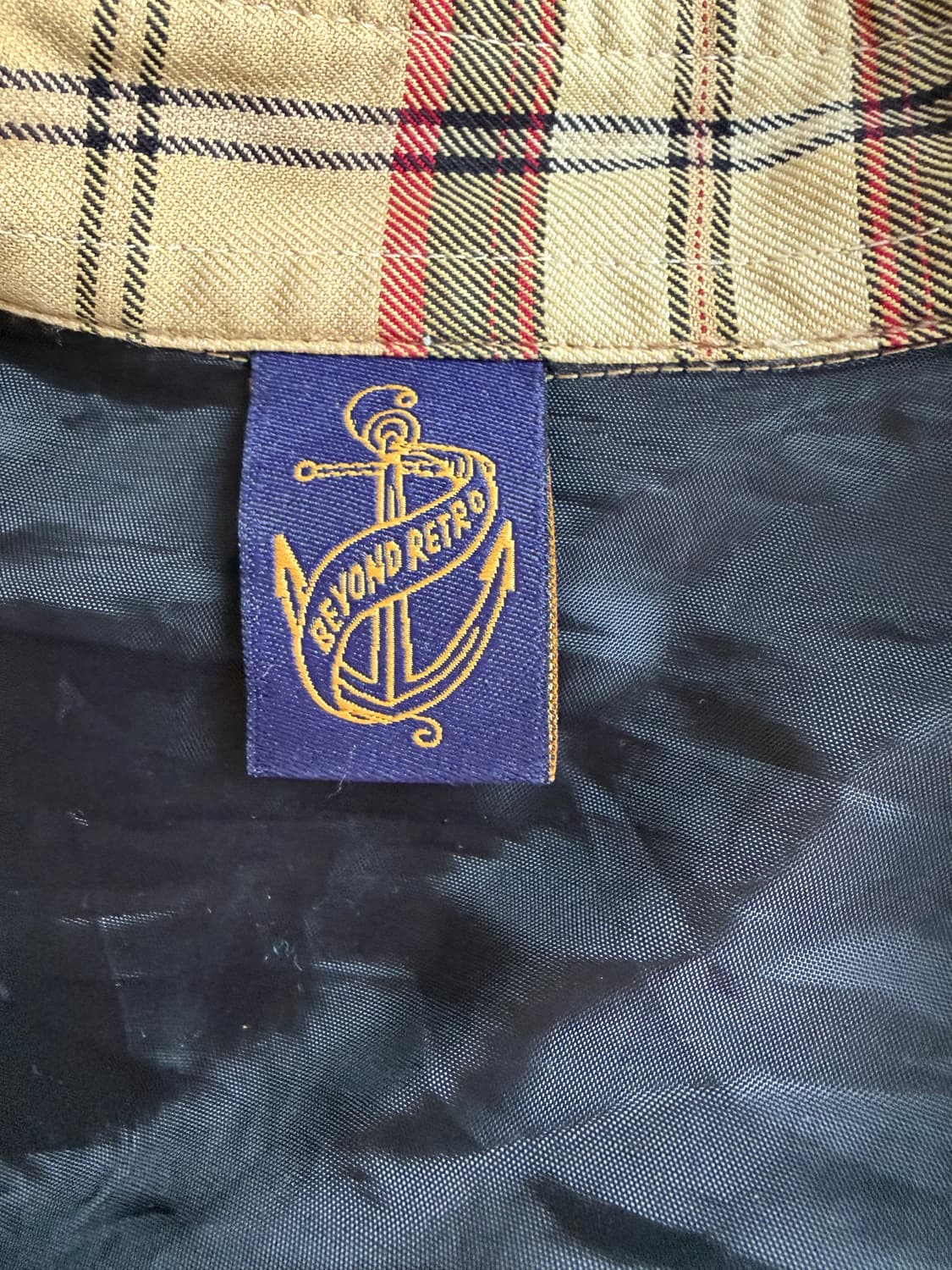 체크 패턴 빈티지 집업 자켓 상품이미지9