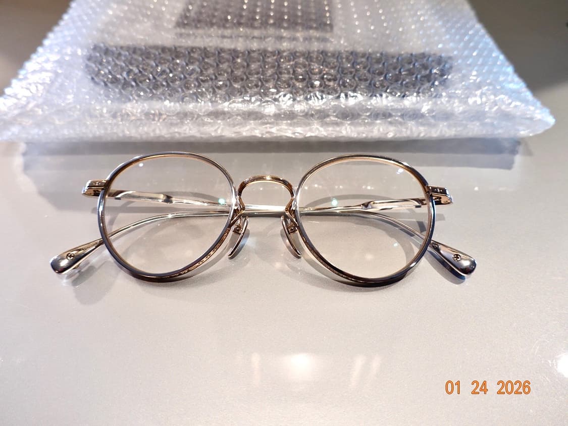 크롬하츠 틱 샤이닝 실버/골드 안경 상품이미지3