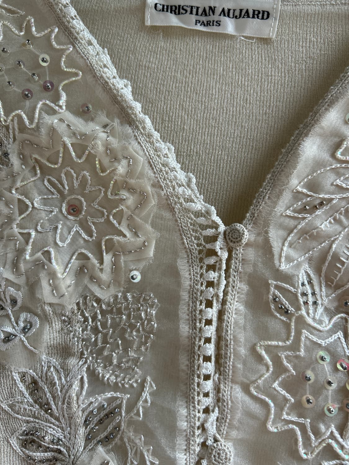 자수 비즈 가디건  상품이미지5