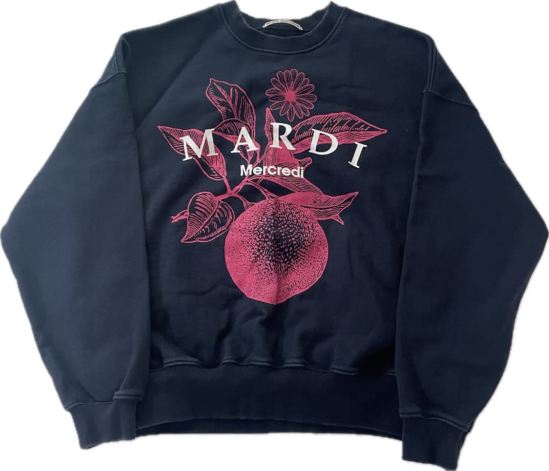 마르디 메크르디 맨투맨 티셔츠 상품이미지1