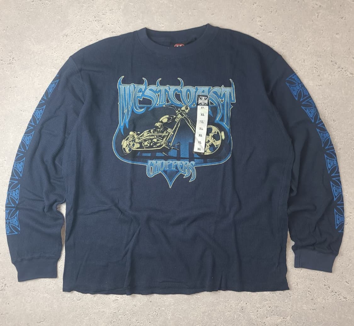 West Coast Choppers 써멀 롱슬리브 XL 데드스탁 상품이미지1