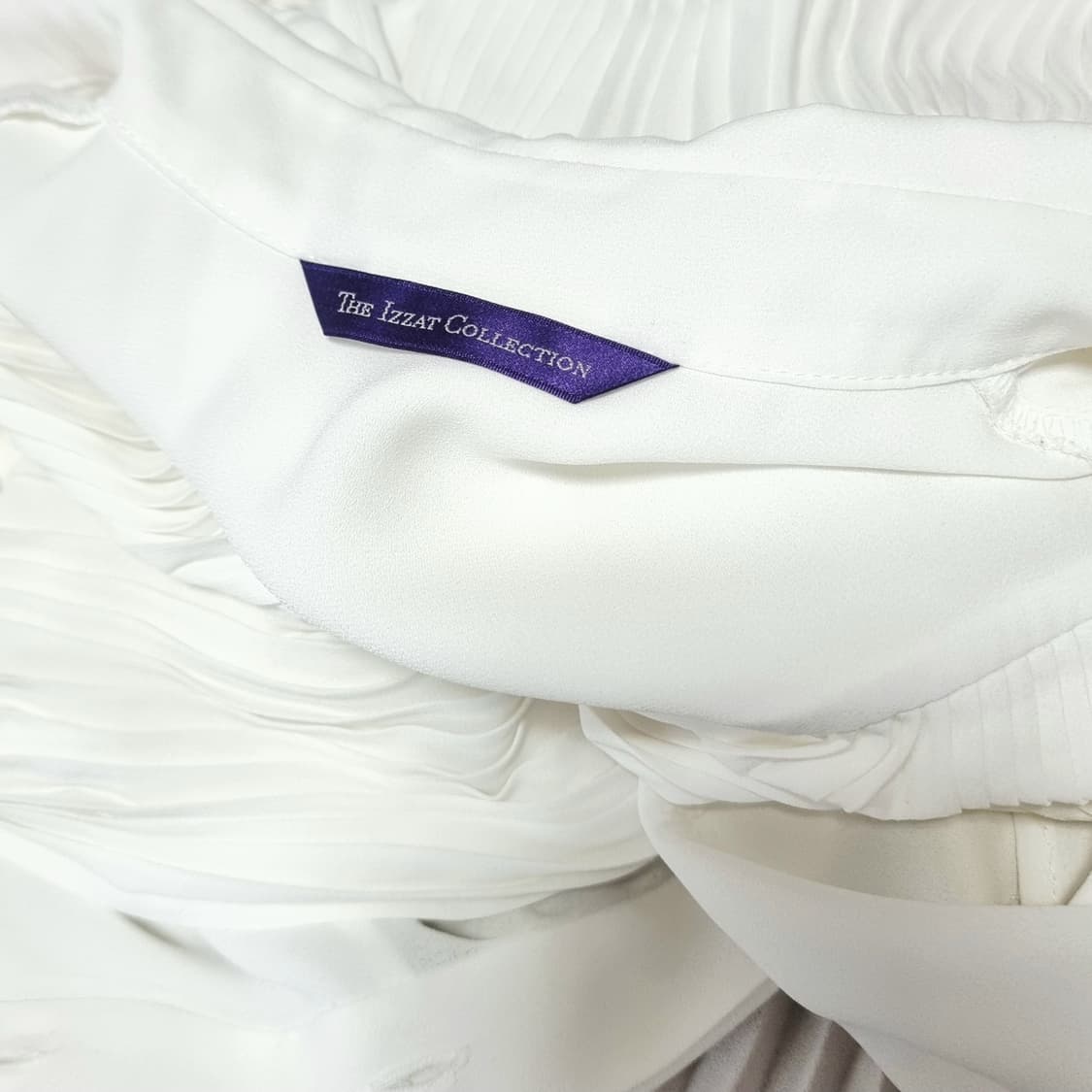 더아이잗컬렉션 셔츠원피스 롱셔츠 블라우스 백플리츠포인트 (55) 상태최상 상품이미지7