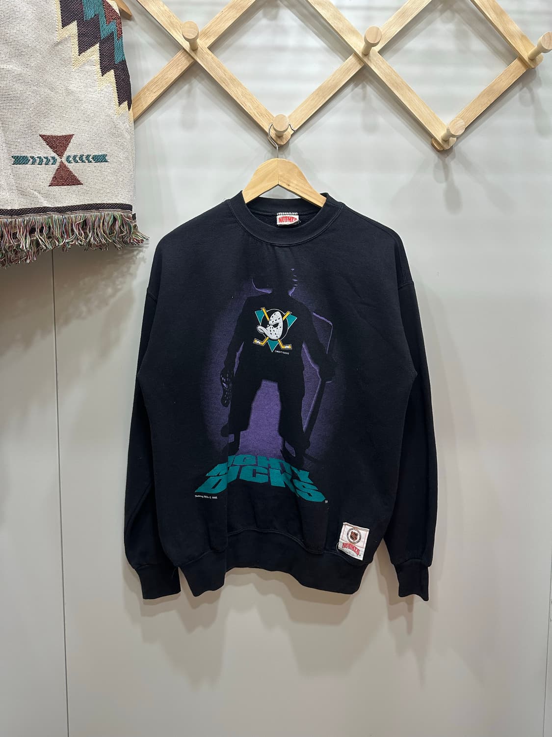 90s NUTMAG NHL made in U.S.A 스웻셔츠 맨투맨 M 상품이미지1