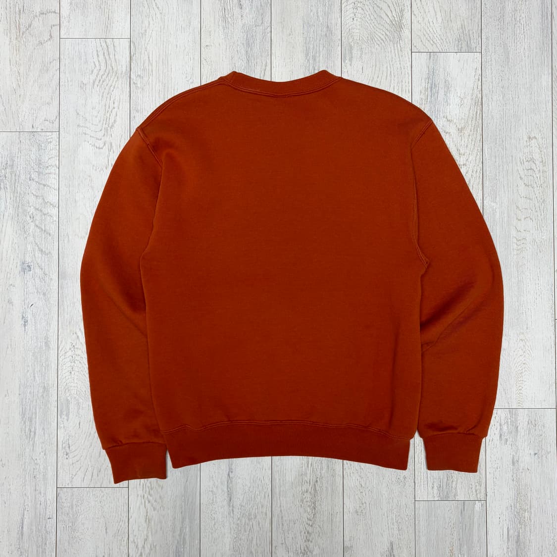 90s 러셀에슬레틱 스웻셔츠 맨투맨 오렌지 상품이미지4