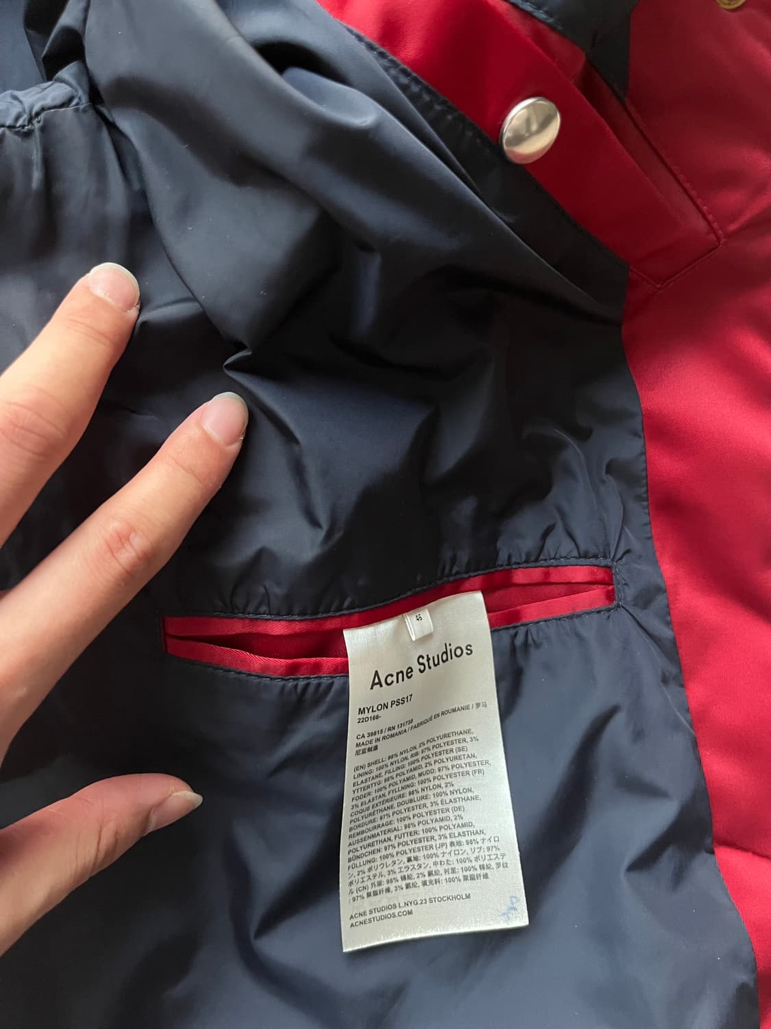 아크네 스튜디오 봄버 상품이미지3