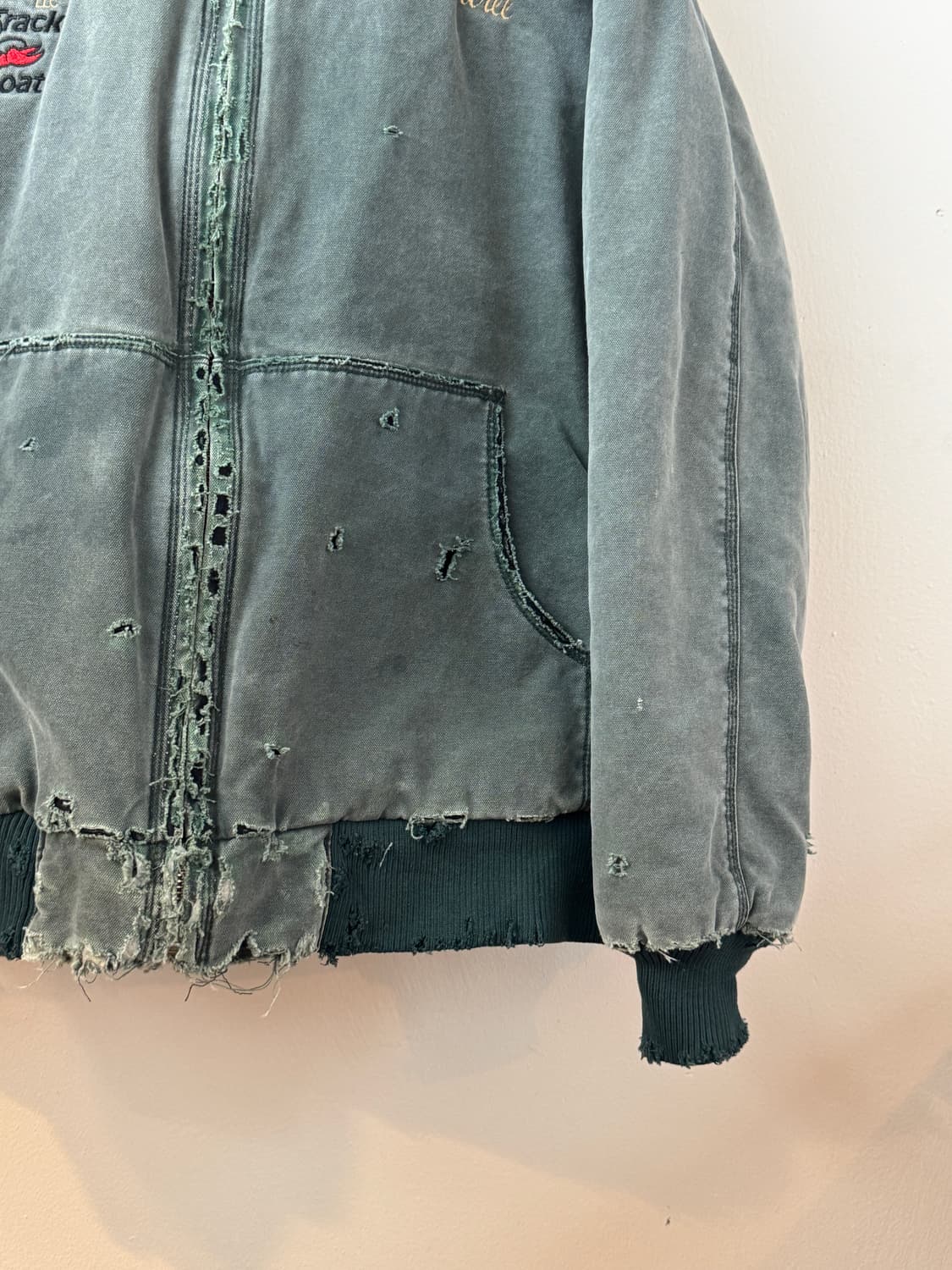 90'S Track Boat Quilted Lined jumper 상품이미지5