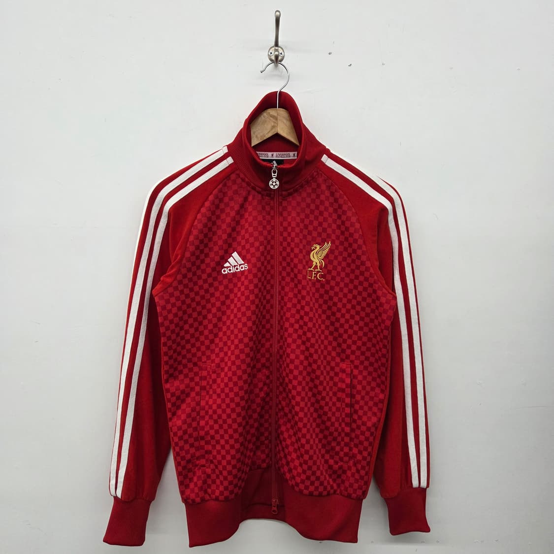 아디다스져지 리버풀 체크 트랙탑 레드 남s 상품이미지1