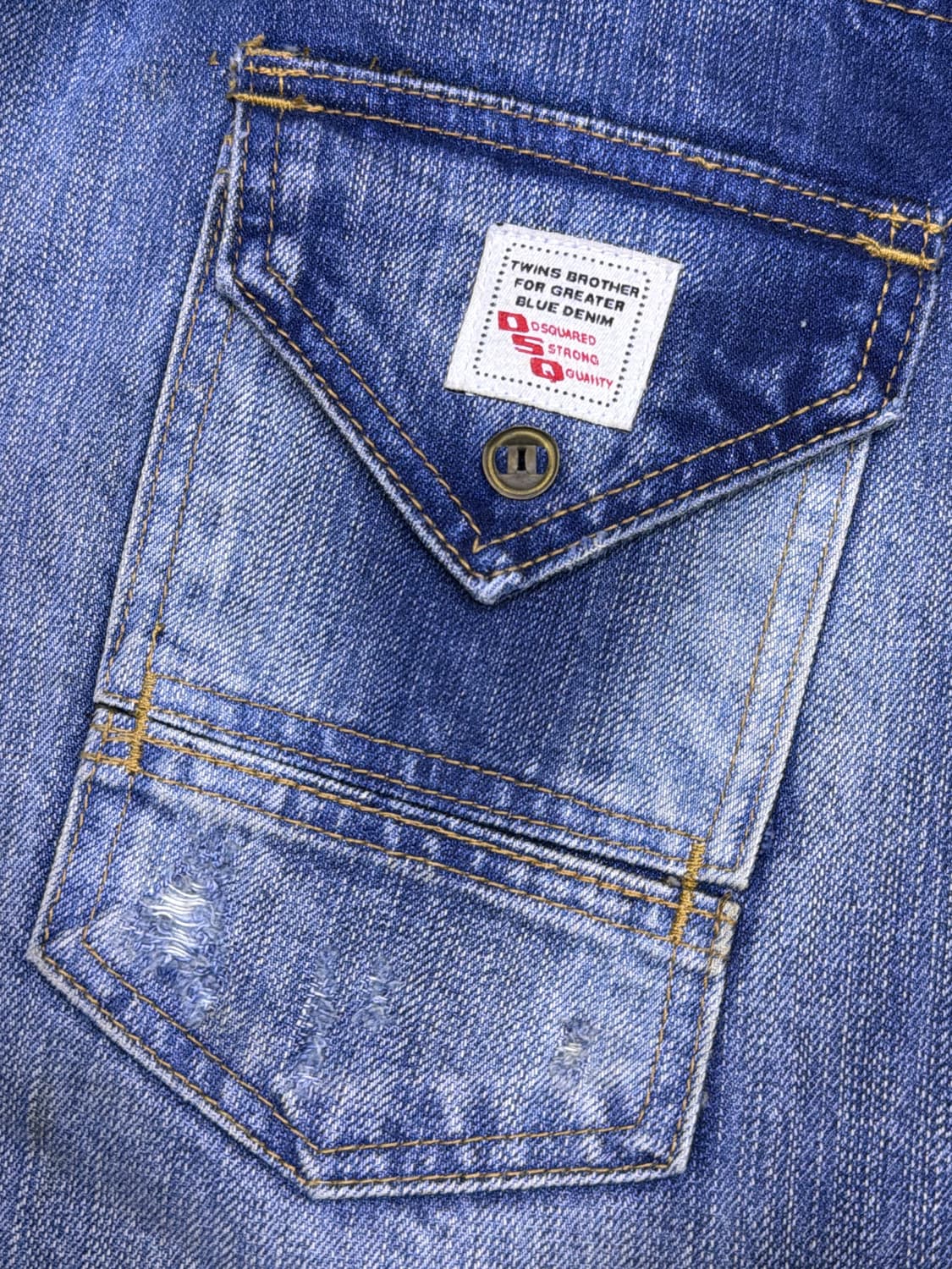 디스퀘어드2 루키 포켓 슬림 스트레이트핏 데님팬츠 52 상품이미지9