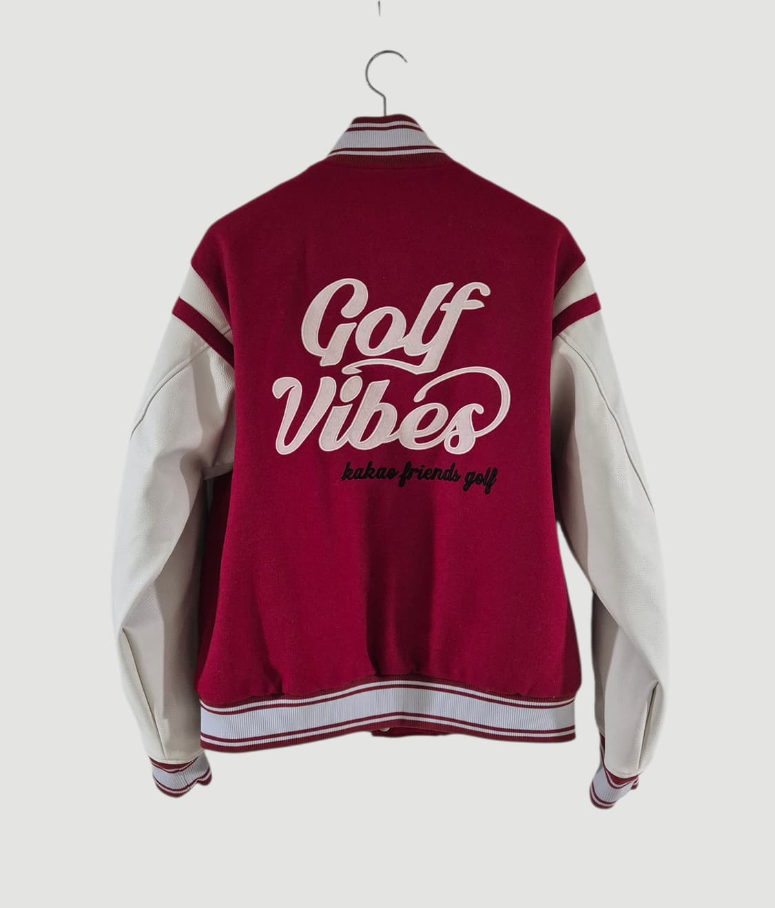 새상품[95~100]카카오 골프 바시티자켓 상품이미지3