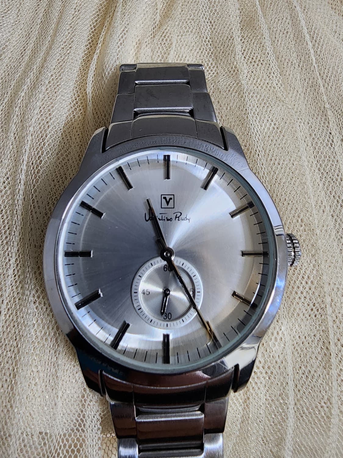 발렌티노 루디 메탈 시계 실버 상품이미지6