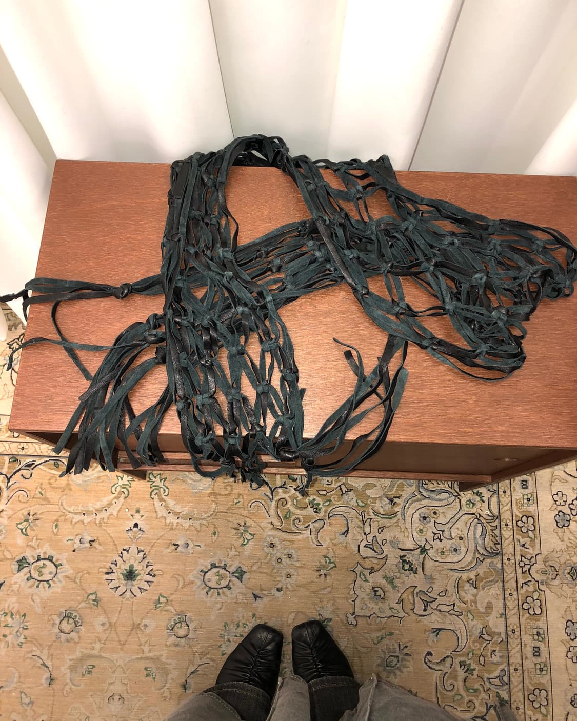 레이어드 스웨이드 벨트 상품이미지1