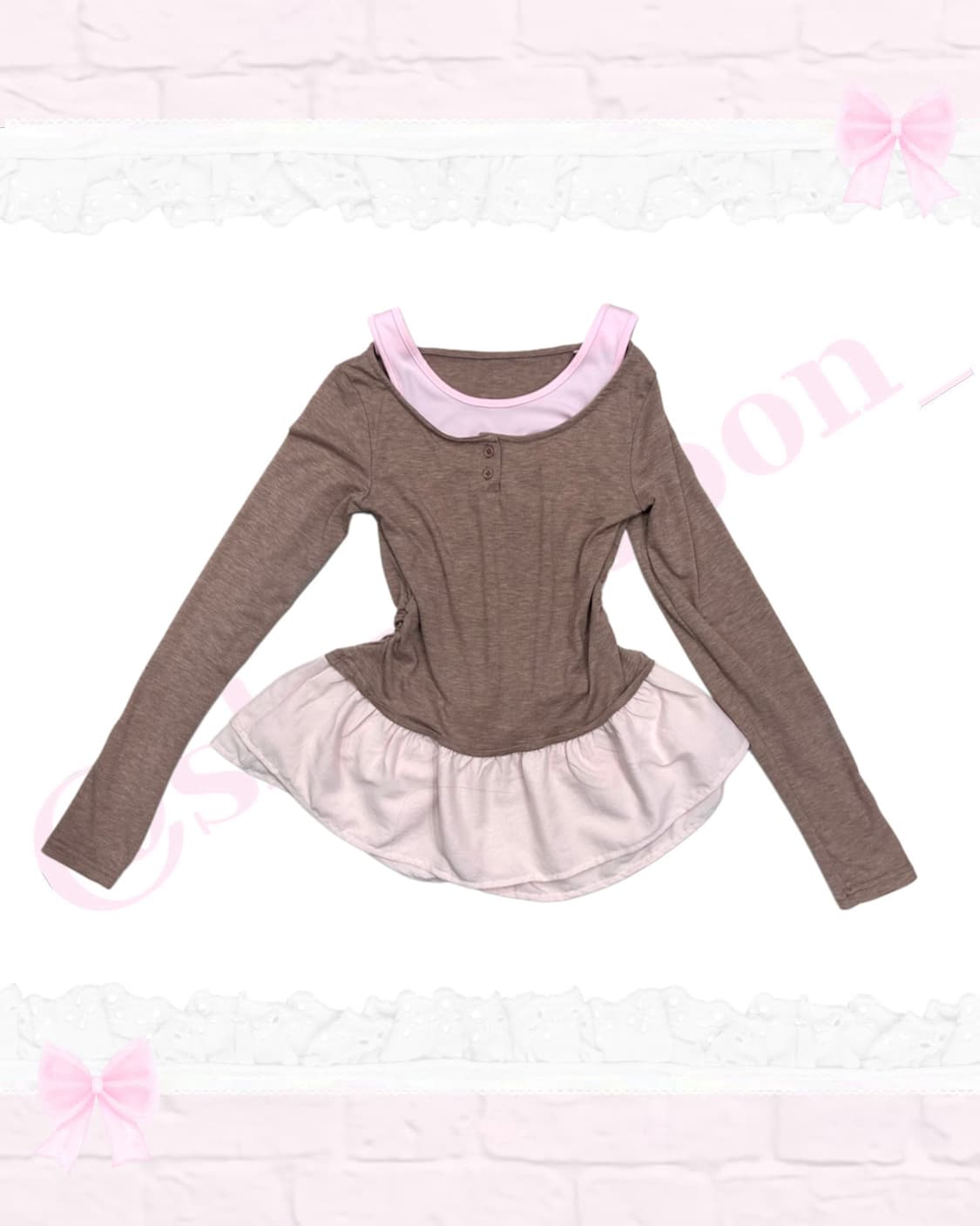 [셋업] 퓨마 연핑크 딸기 후드집업 발레코어 히메갸루 상품이미지4