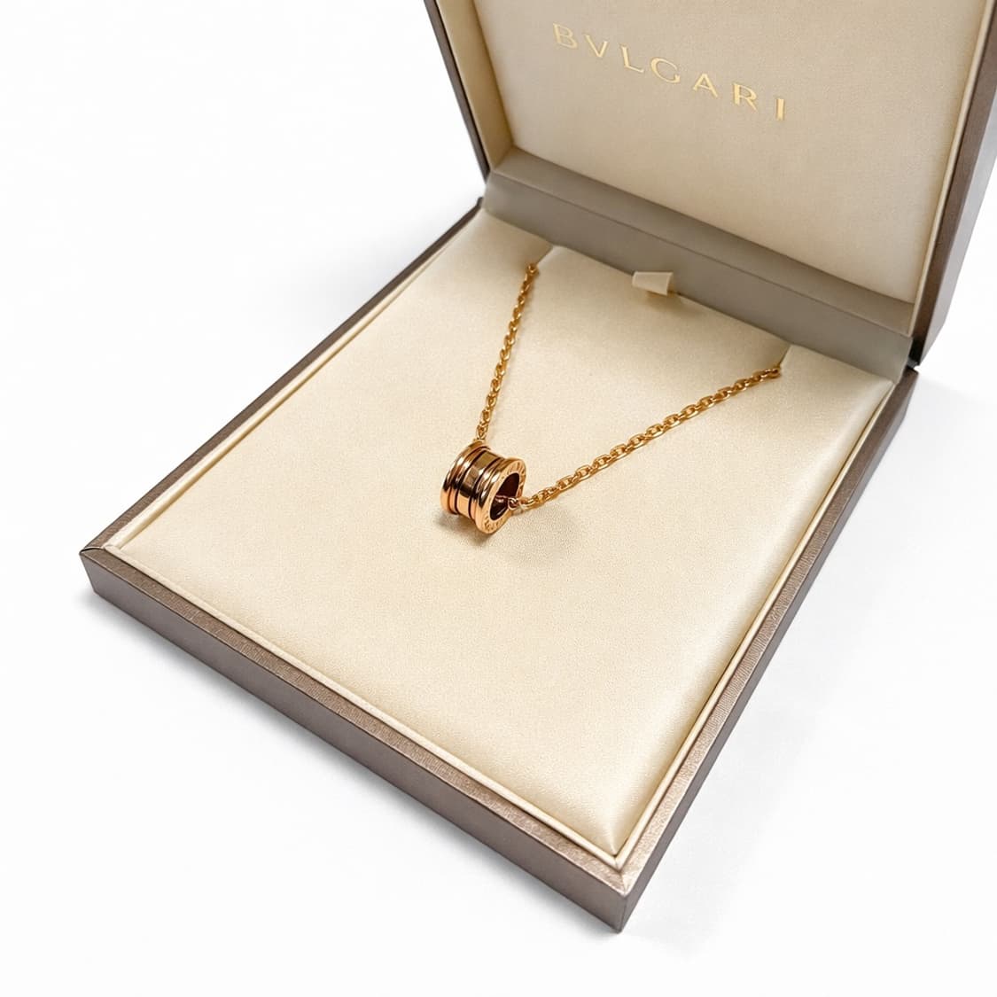 [S+급/풀구성] 불가리 비제로원 네크리스 18k 로즈골드 펜던트 목걸이 상품이미지4