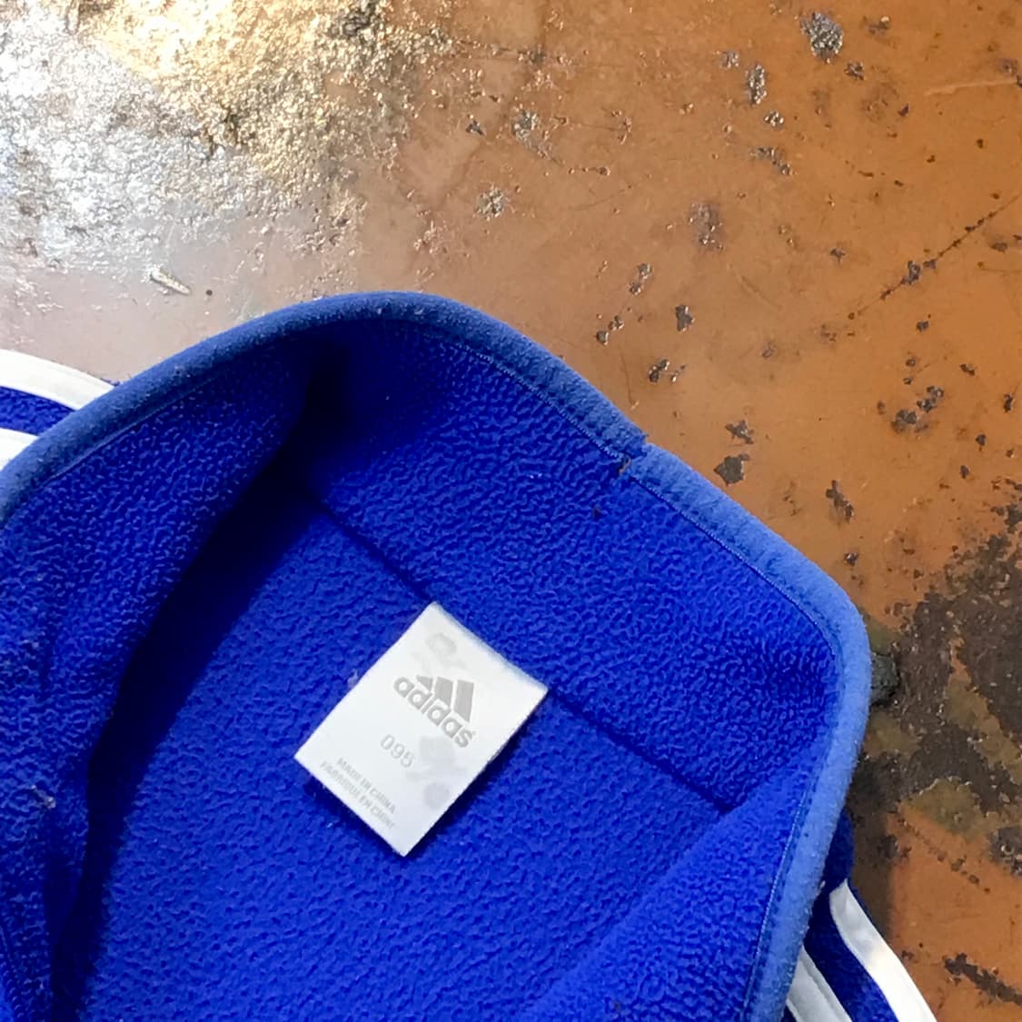 아디다스 2012 수원삼성 블루 후리스 아노락 남성 102 여성 루즈핏 상품이미지4