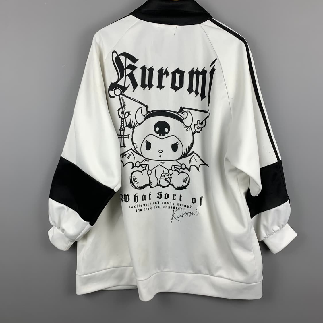 Vintage 빈티지 쿠로미 스컬 펑크 오버핏 져지 상품이미지4