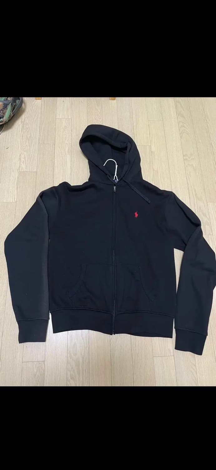 폴로 랄프로렌 블랙 후드집업 L 상품이미지1