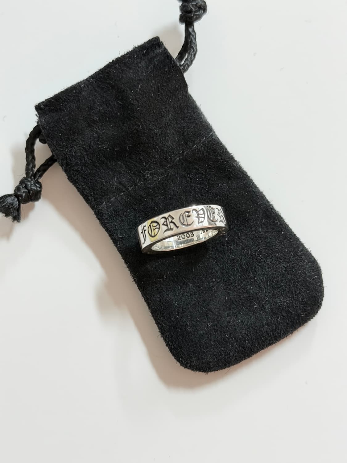 (Us7)크롬하츠 포에버링 반지 6mm 상품이미지4