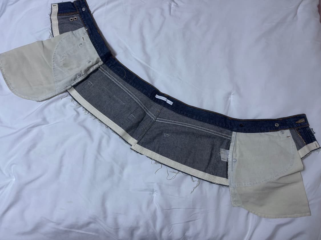 리바이스 리메이크 랩스커트 상품이미지5